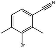 Benzonitrile, 3-bromo-2,4-dimethyl- Structure