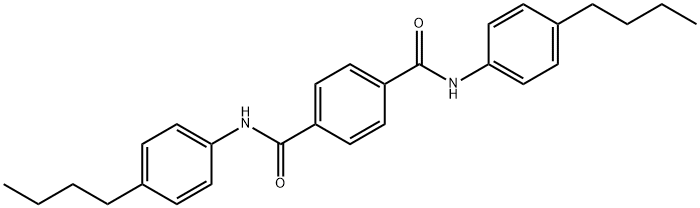 1-N,4-N-bis(4-butylphenyl)benzene-1,4-dicarboxamide Struktur