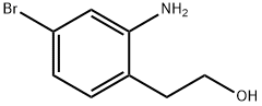 Benzeneethanol, 2-amino-4-bromo- Struktur