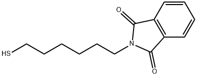 1H-Isoindole-1,3(2H)-dione, 2-(6-mercaptohexyl)- Struktur