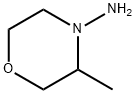 4-Morpholinamine, 3-methyl- Structure