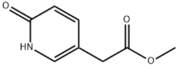 3-Pyridineacetic acid, 1,6-dihydro-6-oxo-, methyl ester Struktur