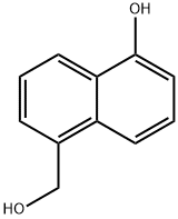 1-Naphthalenemethanol, 5-hydroxy- Struktur