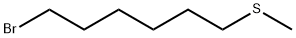 Hexane, 1-bromo-6-(methylthio)- Struktur
