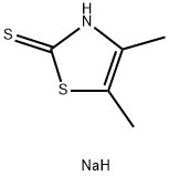 Sodium 4,5-dimethylthiazole-2-thiolate Struktur