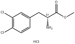 METHYL (2R)-2-AMINO-3-(3,4-DICHLOROPHENYL)PROPANOATE HCl Struktur