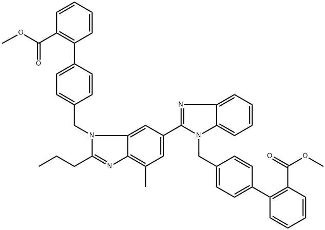 Telmisartan EP Impurity 4 Struktur