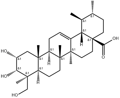 2α,3α,24-Trihydroxyurs-12-en-28-oic acid