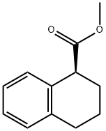 1-Naphthalenecarboxylic acid, 1,2,3,4-tetrahydro-, methyl ester, (1S)- Struktur