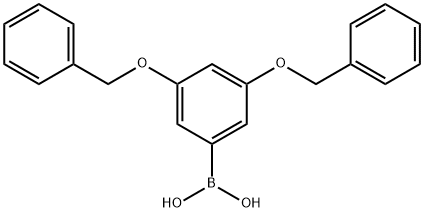 [3,5-Bis(benzyloxy)phenyl]boronic acid Struktur