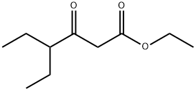 Hexanoic acid, 4-ethyl-3-oxo-, ethyl ester Struktur