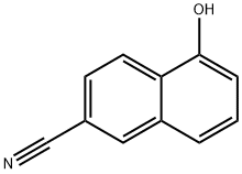 2-Naphthalenecarbonitrile, 5-hydroxy-|5-羥基-2-萘腈