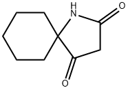 1-Azaspiro[4.5]decane-2,4-dione Struktur