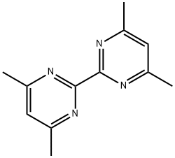 2,2'-Bipyrimidine, 4,4',6,6'-tetramethyl- Struktur