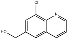 6-Quinolinemethanol, 8-chloro- Struktur