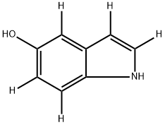 Hydroxyindole-[d5] Struktur