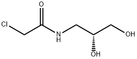 Acetamide, 2-chloro-N-[(2R)-2,3-dihydroxypropyl]- Struktur