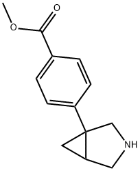 methyl 4-(3-azabicyclo[3.1.0]hexan-1-yl)benzoate Structure