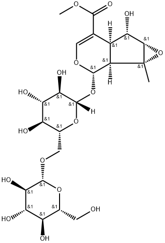 6'-O-β-D-Glucopyranosyl phlorigidoside C Struktur