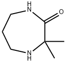 2H-1,4-Diazepin-2-one, hexahydro-3,3-dimethyl- Struktur