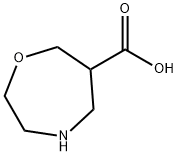 1,4-Oxazepine-6-carboxylic acid, hexahydro- Struktur