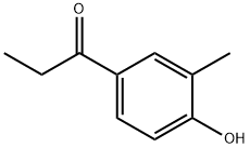 1-(4-Hydroxy-3-methylphenyl)-1-propanone Struktur