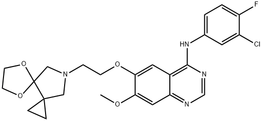 Simotinib Struktur