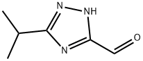 5-isopropyl-4H-1,2,4-triazole-3-carbaldehyde Struktur