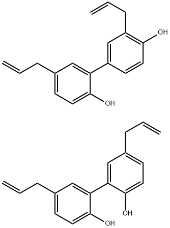 Reaction mass of 3',5-diallyl[biphenyl]-2,4'-diol and 5,5'-diallyl[biphenyl]-2,2'-diol Struktur