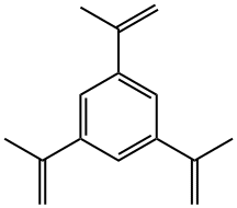 Benzene, 1,3,5-tris(1-methylethenyl)- Struktur