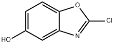 5-Benzoxazolol, 2-chloro- Struktur