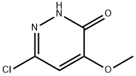 6-chloro-4-methoxy-2,3-dihydropyridazin-3-one Struktur