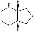 2H-Furo[3,4-b]-1,4-oxazine, hexahydro-, (4aR,7aS)- Struktur