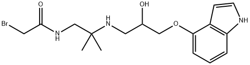 Br-AAM-pindolol Struktur