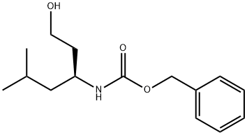 Cbz-(S)-3-amino-5-methylhexan-1-ol Struktur