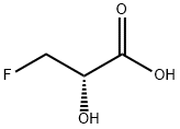 Propanoic acid, 3-fluoro-2-hydroxy-, (2S)- Struktur