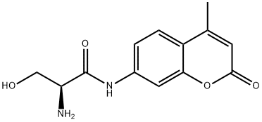 H-Ser-AMC Struktur