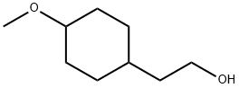 Cyclohexaneethanol, 4-methoxy- Struktur