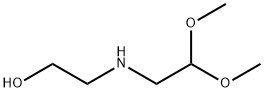 2-[(2,2-dimethoxyethyl)amino]ethan-1-ol Struktur