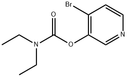 Carbamic acid, N,N-diethyl-, 4-bromo-3-pyridinyl ester