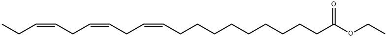 CIS-11,14,17-EICOSATRIENOIC ACID ETHYL*E STER Struktur