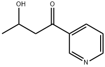 1-Butanone, 3-hydroxy-1-(3-pyridinyl)- Struktur