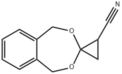 Spiro[2,4-benzodioxepin-3,1'-cyclopropane]-2'-carbonitrile, 1,5-dihydro-