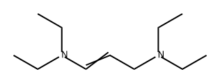 1-Propene-1,3-diamine, N1,N1,N3,N3-tetraethyl- Struktur