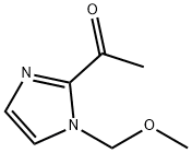 Ethanone, 1-[1-(methoxymethyl)-1H-imidazol-2-yl]- Struktur