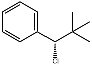 Benzene, [(1S)-1-chloro-2,2-dimethylpropyl]- Struktur