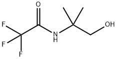 Acetamide, 2,2,2-trifluoro-N-(2-hydroxy-1,1-dimethylethyl)- Struktur