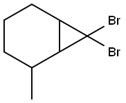 Bicyclo[4.1.0]heptane, 7,7-dibromo-2-methyl- Struktur