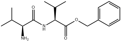 L-Valine, L-valyl-, phenylmethyl ester Struktur