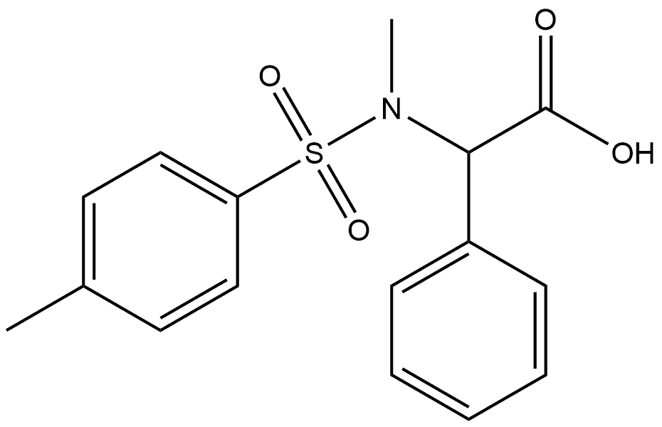 Benzeneacetic acid, α-[methyl[(4-methylphenyl)sulfonyl]amino]-